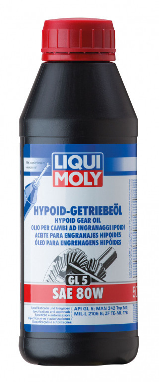 Liqui Moly Hypoid-Getriebeöl (GL5) SAE 80W 1402 LM1402
