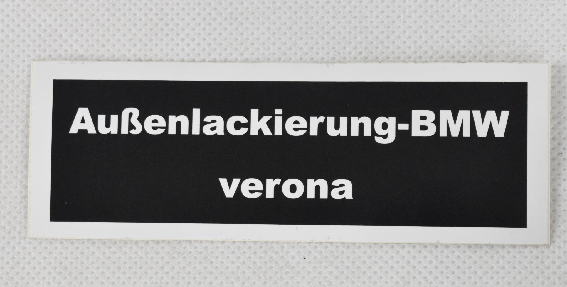 Sticker exterior paint verona color code 024 BMW E24 628 CSi - M635 CSi CS-22E24