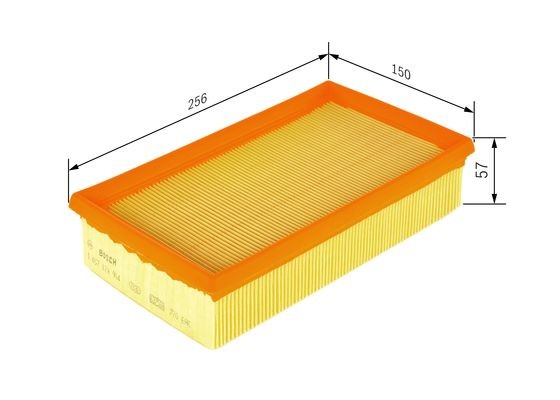 Air filter for BMW E32 750i & 750iL CS-247840E32