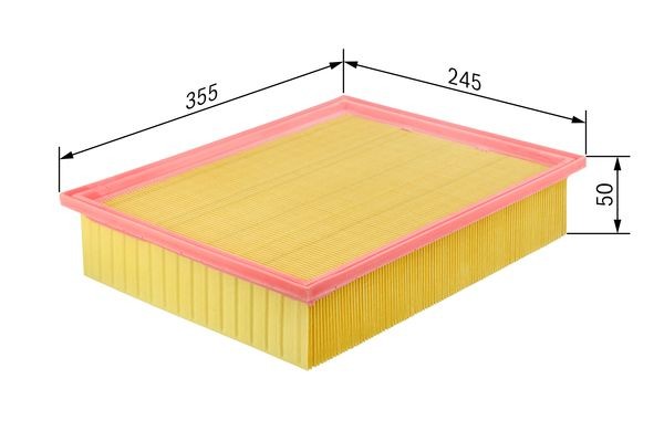 Air filter for BMW E28 524d & 524td CS-287481E28