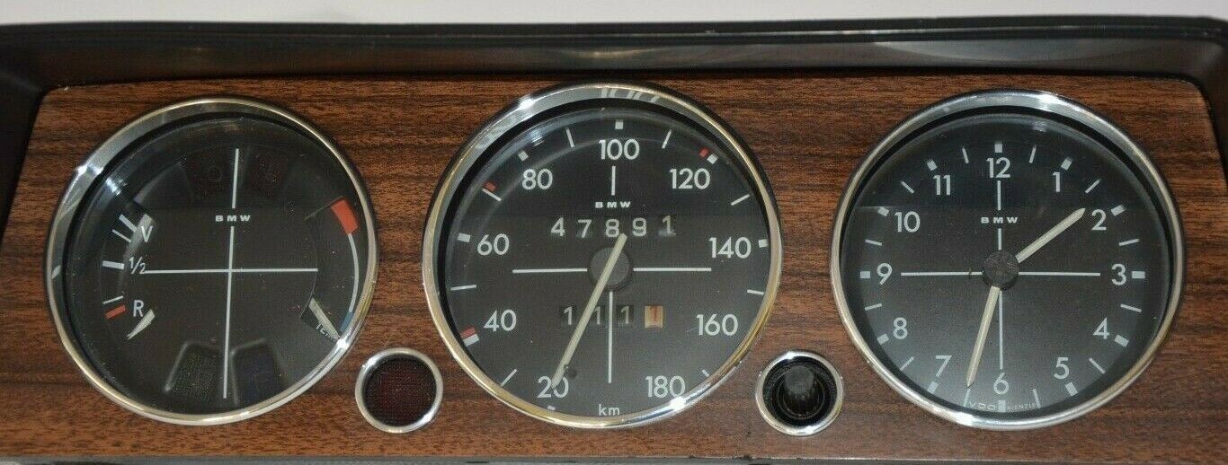 Speedometer rings chrome glossy BMW E10 / E6 1502 - 2002 from year 1974 CS-003