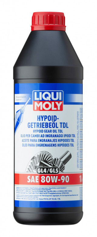 Liqui Moly Hypoid-Getriebeöl (GL4/5) TDL SAE 80W-90 20645 LM20645