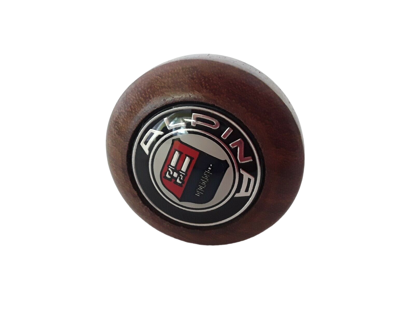 Gear knob wood screwed with Alpina emblem BMW 2000 C, CA & CS CS-232902ANKC