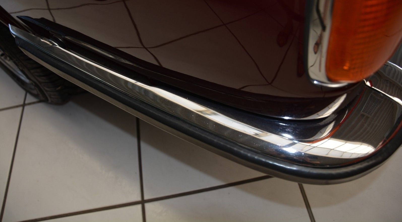 Bumper corner rear left BMW E10 1502 - 2002 tii from 1971 CS-814703