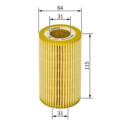 Oil filter for BMW E46 318d & 320d CS-247018E46
