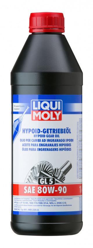 Liqui Moly Hypoid-Getriebeöl (GL5) SAE 80W-90 4406 LM4406
