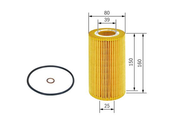 Oil filter for BMW E31 840 Ci & 850 Ci CS-745390E31