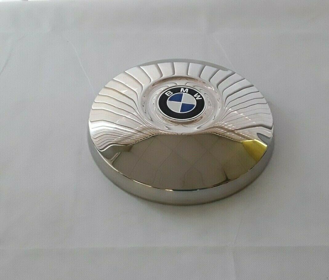 original hubcap stainless steel mirror polished BMW E10 / E6 1502 - 2002 turbo CS-107337
