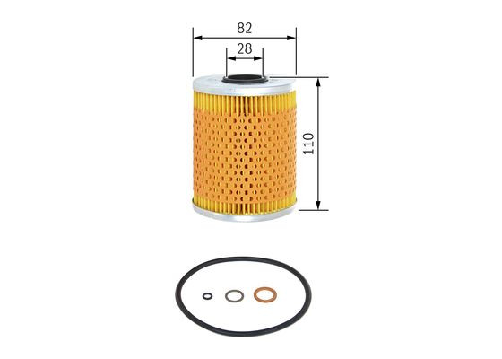 Oil filter for BMW E46 M3 & M3 CSL CS-833242E46