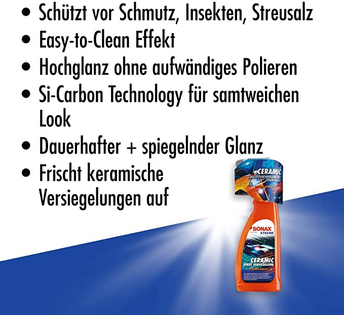 Sonax XTREME Ceramic Spray Versiegelung SX02574000