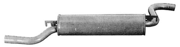 Rear silencer BMW E10 1502 - 2002 tii from 1971 CS-103939