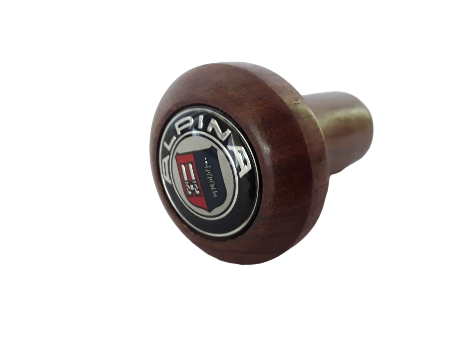 Gear knob wood screwed with Alpina emblem BMW E9 2,5 CS - 3,0 CSL CS-232902AE9